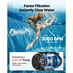 Above-Ground Pool Sand Filter Pump