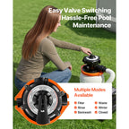 Above-Ground Pool Sand Filter Pump