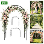 Adjustable Garden Arch for Climbing Plants and Events