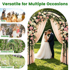 Adjustable Garden Arch for Climbing Plants and Events