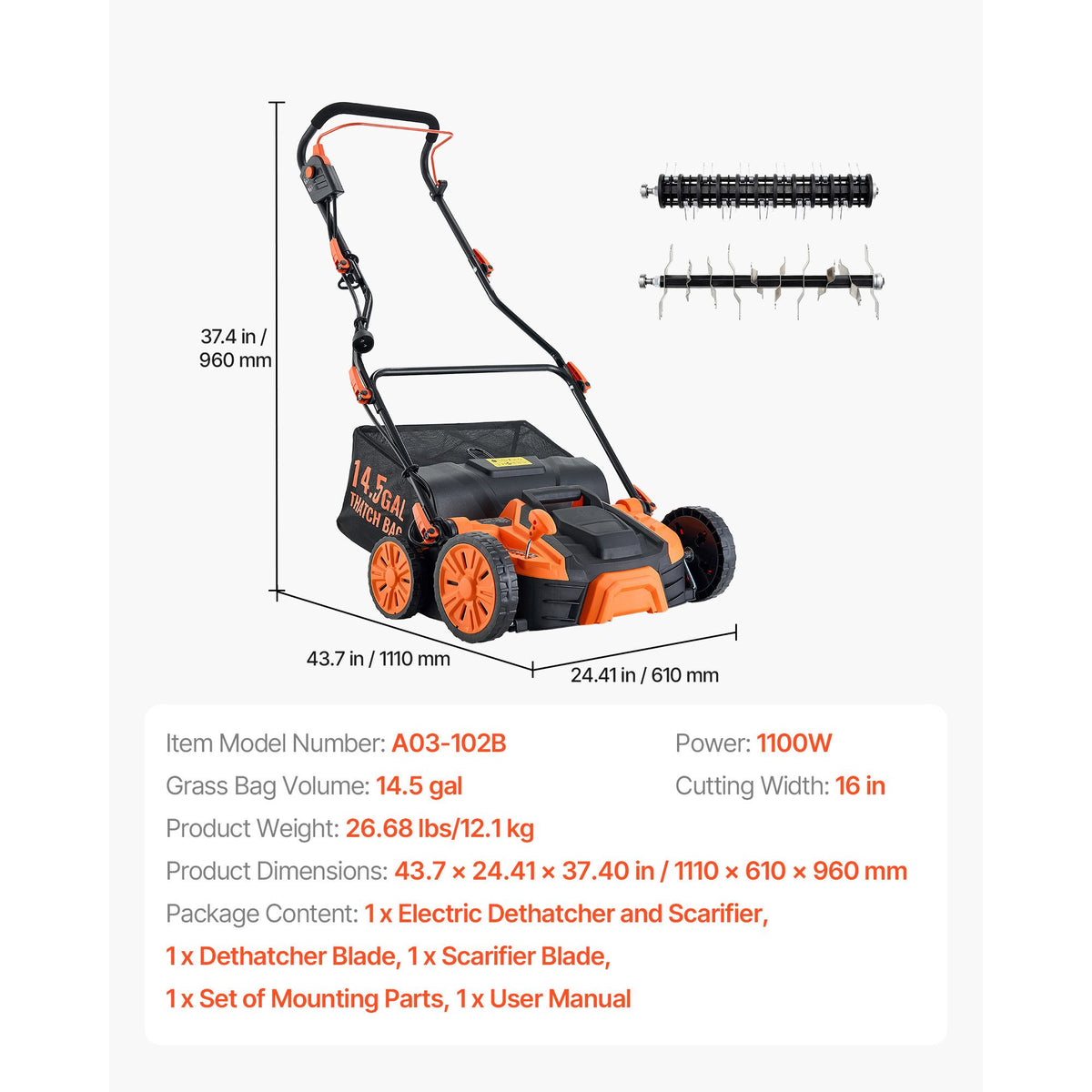 Two Lawn-Care Functions in One Walk-Behind Machine