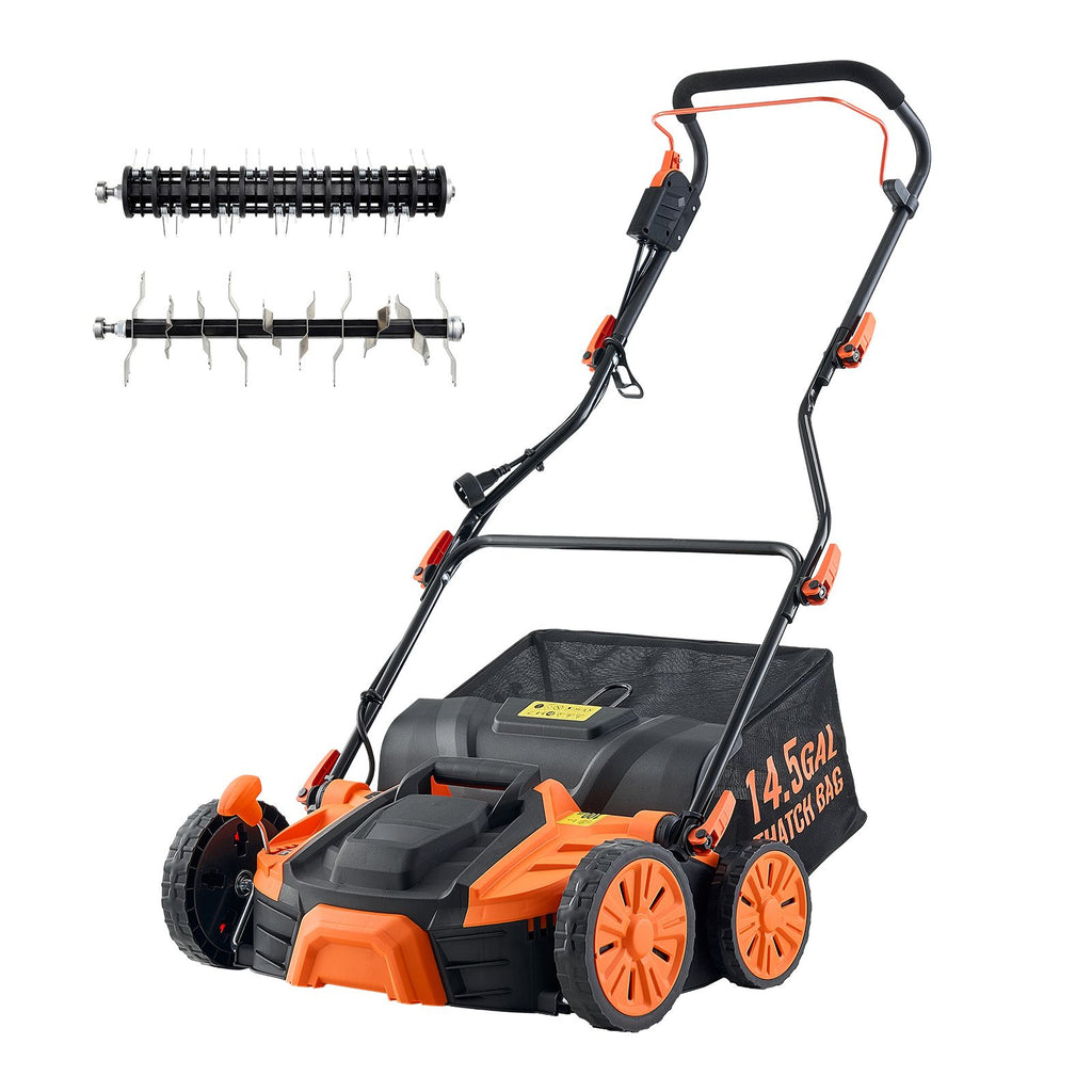 Two Lawn-Care Functions in One Walk-Behind Machine