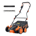 Two Lawn-Care Functions in One Walk-Behind Machine