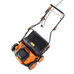 Two Lawn-Care Functions in One Walk-Behind Machine