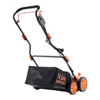 Two Lawn-Care Functions in One Walk-Behind Machine