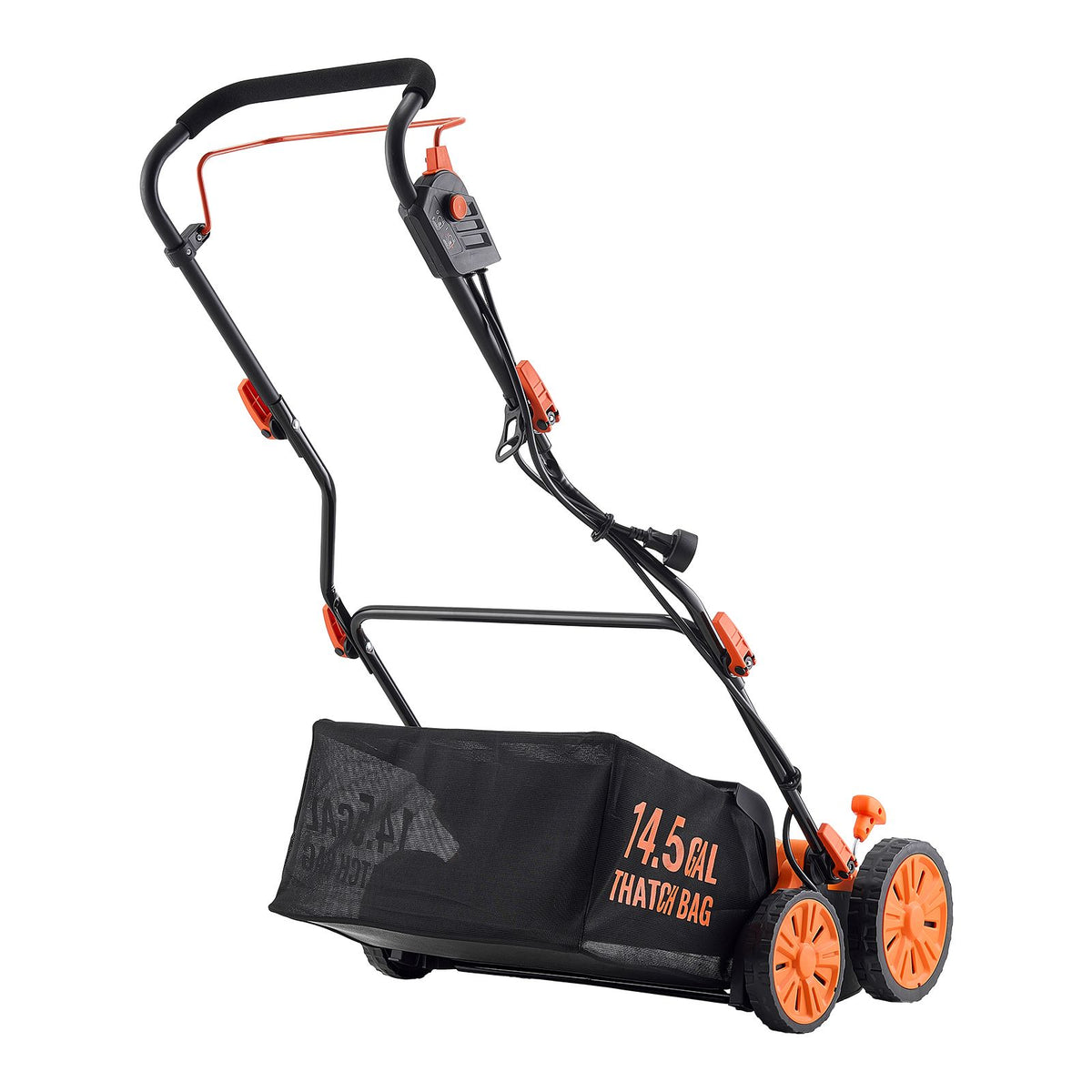 Two Lawn-Care Functions in One Walk-Behind Machine