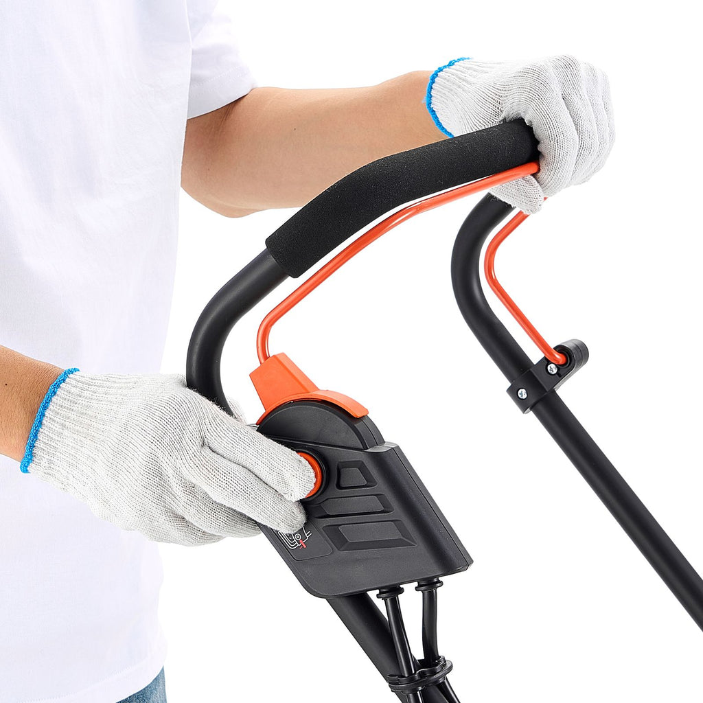Two Lawn-Care Functions in One Walk-Behind Machine
