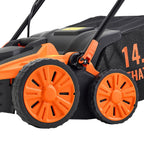 Two Lawn-Care Functions in One Walk-Behind Machine