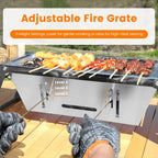 Foldable Grill, Fire Pit, and Slow Cooker