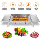 Foldable Grill, Fire Pit, and Slow Cooker