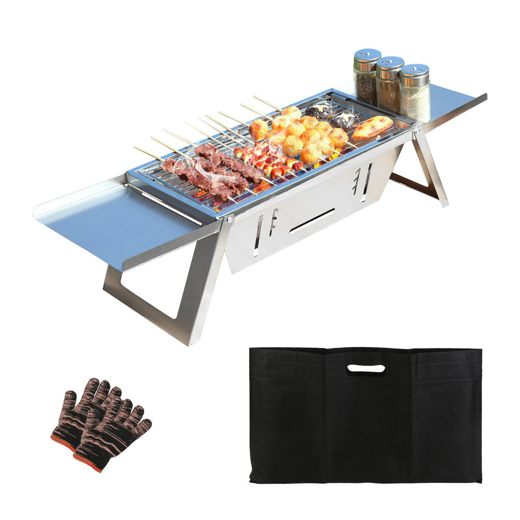 Foldable Grill, Fire Pit, and Slow Cooker