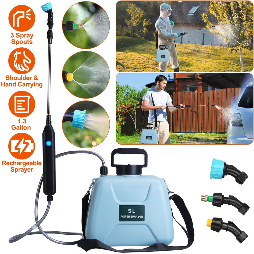Rechargeable Plant Sprayer With Three Spray Patterns
