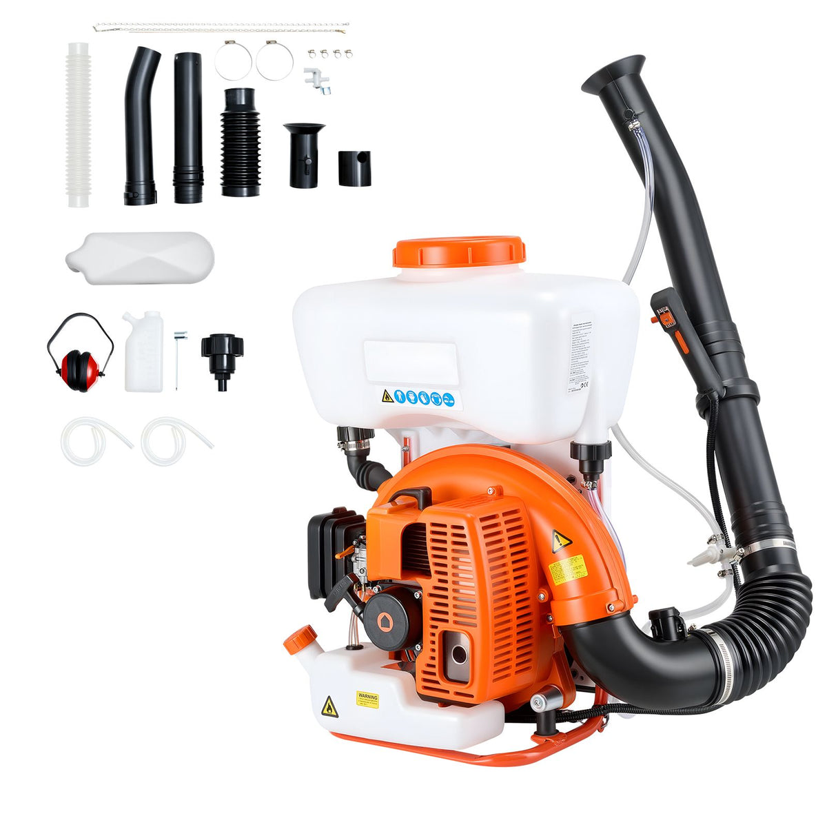 Gas-Powered Backpack Fogger for Liquid and Powder Use