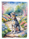 Catahoula Spring Path Decorative House Flag