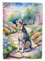 Catahoula Spring Path Decorative House Flag