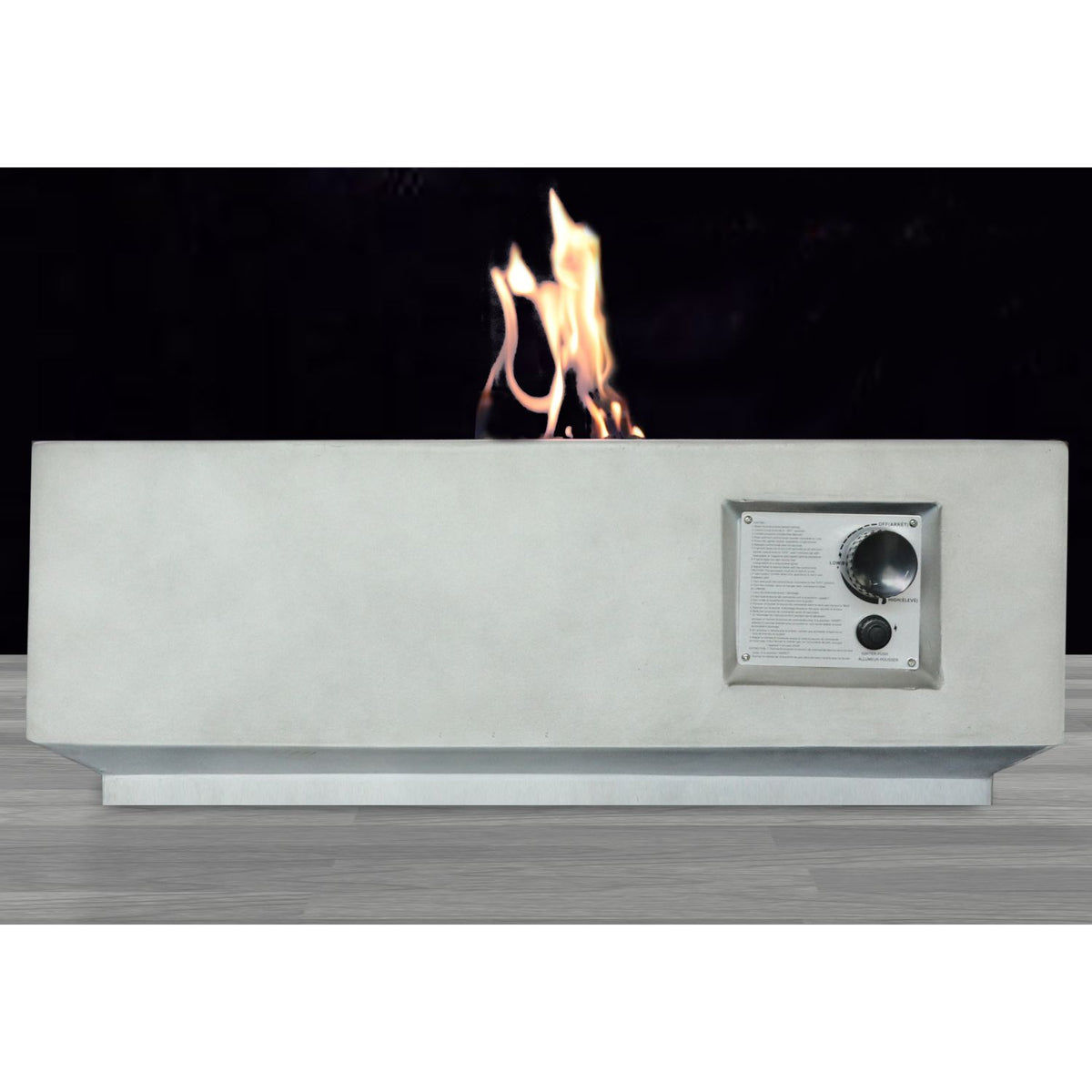 Contemporary Propane Fire Pit Table for Patio Gatherings