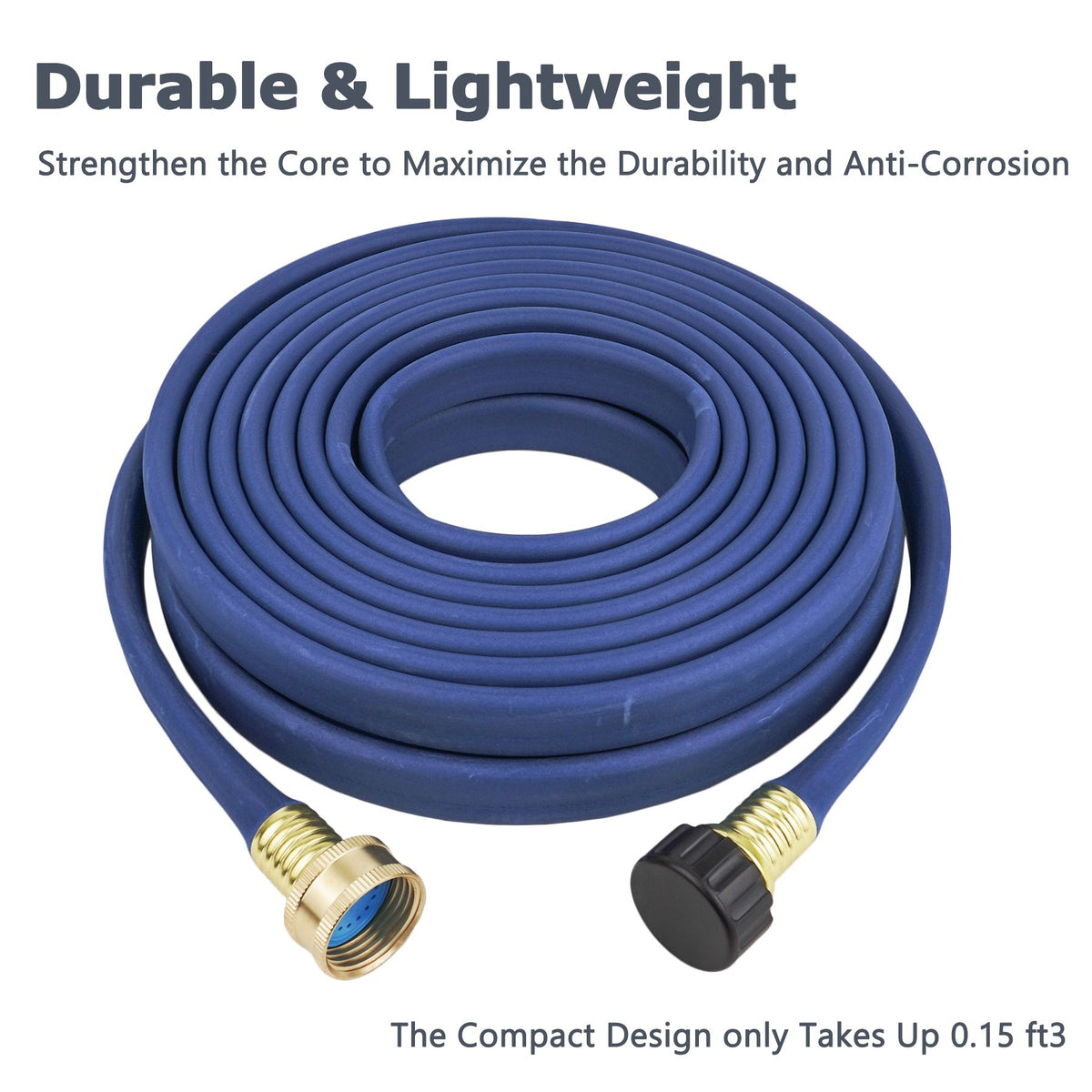 Flat Soaker Hose for Flower Beds and Landscaping