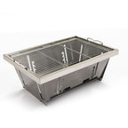 Foldable Charcoal Barbecue for Outdoor Gatherings