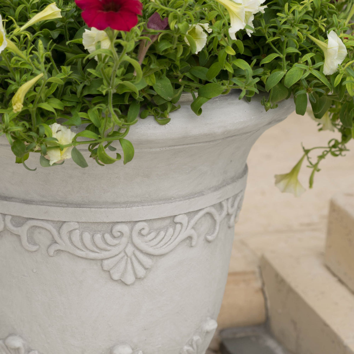 Classic Moroccan Urn Planter for Indoor or Outdoor Use