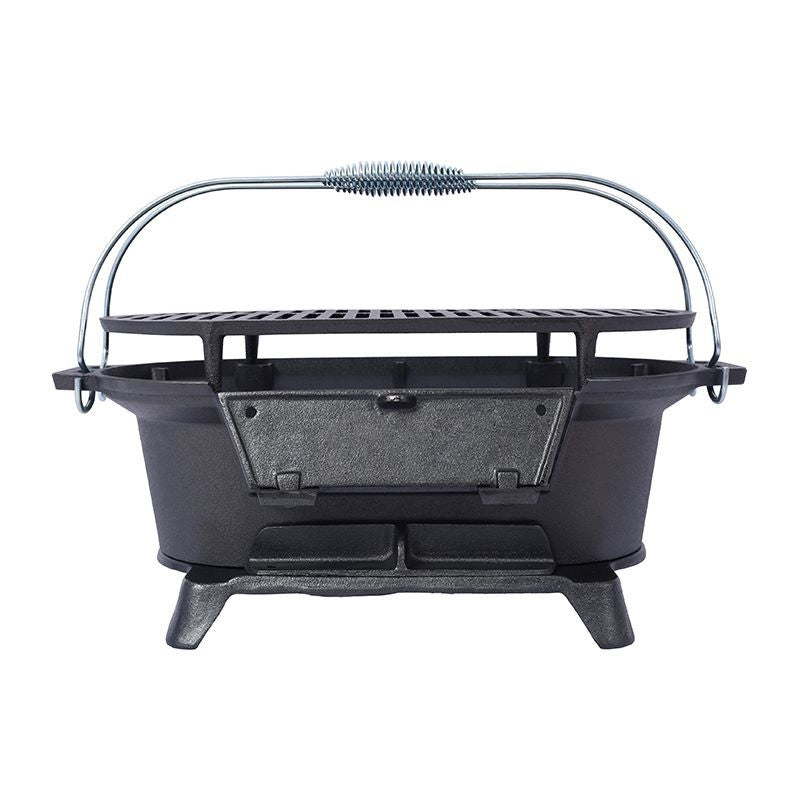 Portable Outdoor BBQ Grill with Removable Grate