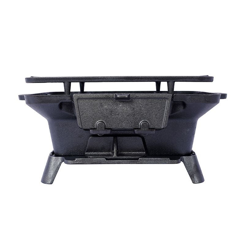 Portable Outdoor BBQ Grill with Removable Grate