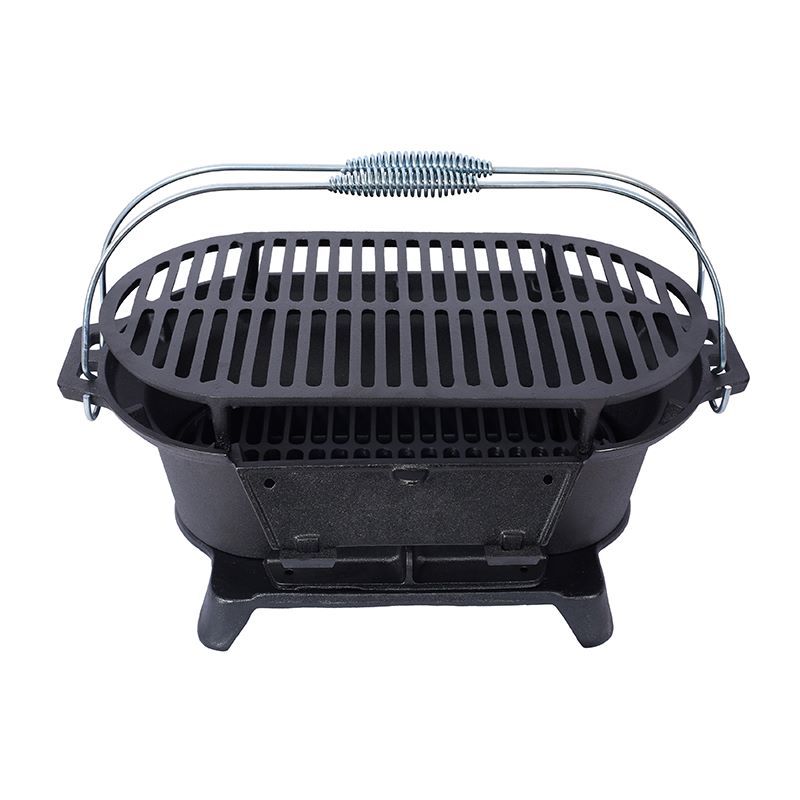 Portable Outdoor BBQ Grill with Removable Grate