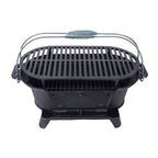 Portable Outdoor BBQ Grill with Removable Grate