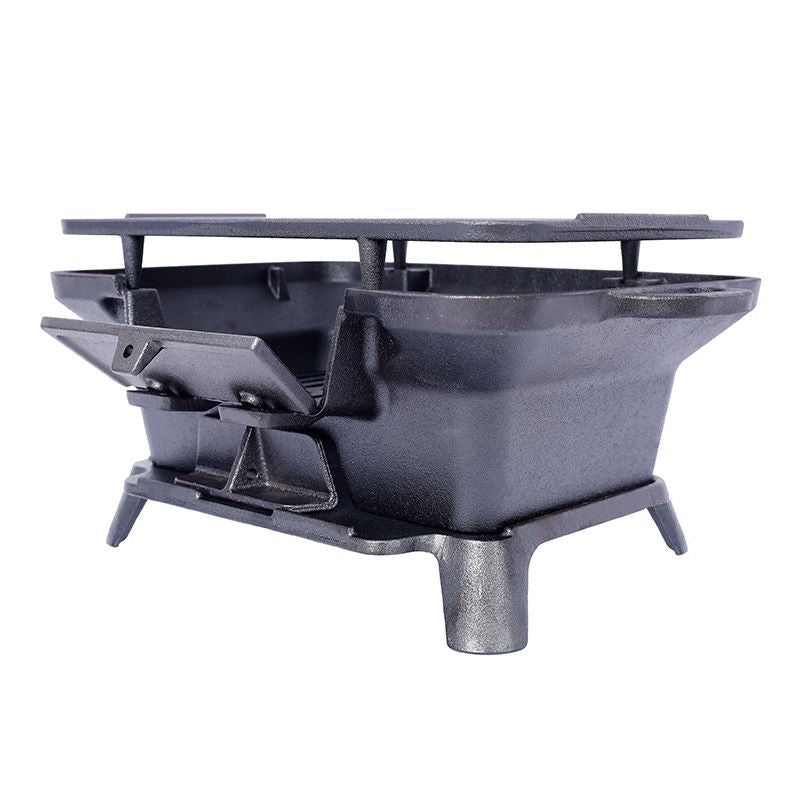 Portable Outdoor BBQ Grill with Removable Grate