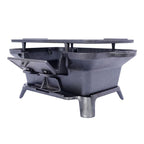 Portable Outdoor BBQ Grill with Removable Grate