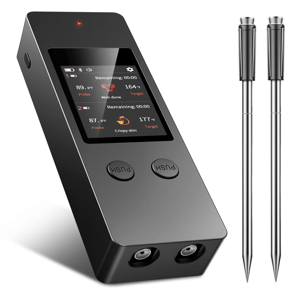 Wireless BBQ Thermometer with Probe Display