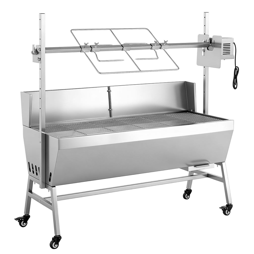 Outdoor Charcoal Rotisserie Grill for Pig and Lamb Roasting